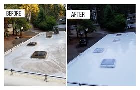 The first step to any rv roof job is to clean the existing roof or repair area well. Your Motorhome Roof Sealant Guide Best Practices And Best Product Options Explored Rv Roof Magic Blog