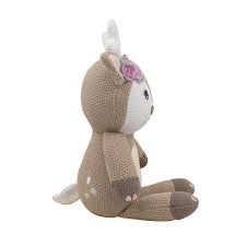 Did you scroll all this way to get facts about fawn knit? Ava The Fawn Knitted Toy Living Textiles