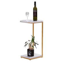 Home Warehouse Sofa Side Table Living Room Small Coffee Table Iron Corner Table Bedroom Bedsi Sofa Side Table Wooden Bedside Table Small Apartment Living Room