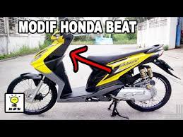 10 Modifikasi Motor Honda Beat Murah Dan Keren Youtube