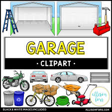 House Garage Clip Art Allison Fors Functional Life Skills Clip Art Basic Concepts