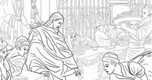 A 2 jesus and his disciples were also invited to the wedding. First Miracle Of Jesus At The Wedding Feast At Cana Coloring Page Free Printable Color Jesus Coloring Pages Sunday School Coloring Pages Bible Coloring Pages