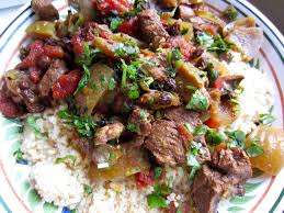 Moroccan lamb stew with chickpeas and figs. Crock Pot Moroccan Lamb Stew Seasoned To Taste
