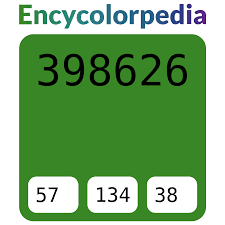 398626 Hex Color Code, RGB and Paints