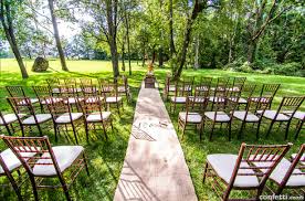 The standard ceremony seating layout—rows of chairs with an aisle down the. Small Wedding Ceremony Chair Layout