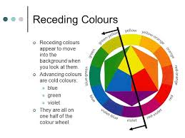 Receding Colors Definition Design Classes Red Background Color
