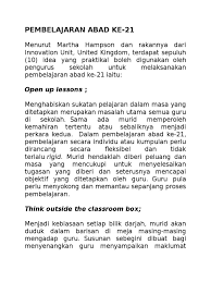 Check spelling or type a new query. Pembelajaran Abad Ke 21
