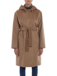Shop over 2,500 top max mara women's coats and earn cash back from retailers such as cettire, harrods, and italist and others such as luisaviaroma and vestiaire from classic camel wool wrap coats to cosy shearling cover ups, a maxmara coat is the cornerstone of a perfect winter wardrobe. Max Mara Bardies Camel Wool Cloth Hooded Coat Knee Length Coats 5086038306006