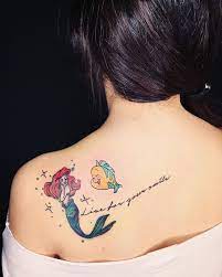 So some people avoid getting a large mermaid tattoo design. The Little Mermaid Tattoo Designs Visual Arts Ideas