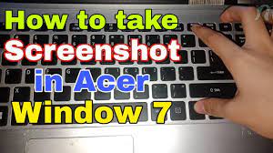 To screenshot on acer aspire windows 10, press the print screen (prtsc) and win keys. How To Take A Screenshot In Window 7 Acer Laptop Youtube