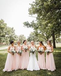 Birdy Grey Taupe Bridesmaid Dresses Real Birdy Grey Weddings Birdy Grey Blush Pink Convertible Bridesmaid Dresses In Tull Pink Bridesmaid Dresses Blush And Grey Wedding Blush Bridesmaid Dresses
