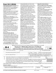 Do not send it to the irs. Printable Blank W4 Form W4 2020 Form Printable