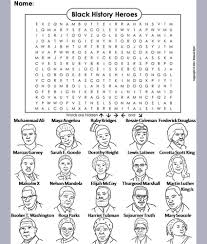 Black history month word search. Black History Month Word Search Teaching Resources