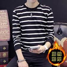 Warna jilbab yang cocok untuk baju belang hitam putih hijab casual. Pakaian Lelaki Belang Hitam Dan Putih Panjang Wardrobe T Shirt Muda Bayangan Shopee Malaysia