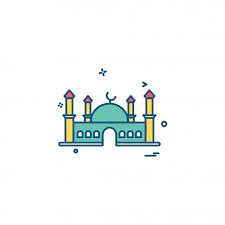 Mosque Icon Design Vector Stock Vector Aff Icon Mosque Design Stock Ad Icon Design Logo Design Creative Floral Border Design