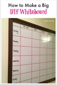 How To Make A Diy Whiteboard For Under 30 With Images Diy Whiteboard White Board Magnetic White Board