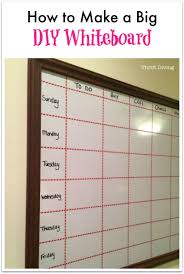 Kitchen conversions chart decal with vinyl. How To Make A Diy Whiteboard For Under 30 Diy Whiteboard Whiteboard Organization White Board