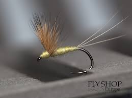 Deer Hair Pale Olive Comparadun Dry Fly Fly Fishing Flies Trout Fly Fishing Flies Pattern Fly Tying Patterns
