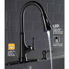 glacier bay touchless led single handle