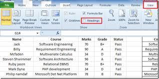 Select the worksheets from which you want to remove a header or footer. Remove Row Column Headers In Excel 2010