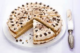 Gateau Fourre A La Creme Au Cafe Gateau Fourre Gateau Cafe Creme