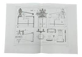 19th Century Industrial Machine Patent Design (5) | Chairish