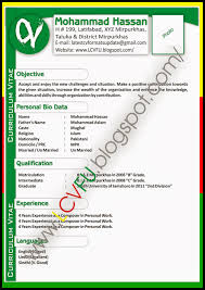 There are three cv primary format options to choose from: Top Cv Format Download
