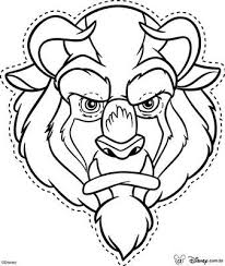 Mascara Fera Coloriage La Belle Et La Bete Coloriage Coloriage Belle