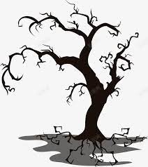 黑色简约枯树图标高清素材万圣节妖魔鬼怪惊悚恐怖枝条树枝鬼节黑色枯树in 2021 home decor decals decor home decor