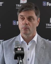 New PGA Tour CEO Brian Rolapp was asked about LIV Golf negotiations. Here’s  what he had to say.