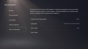 However, if you'd rather not let sony have that information, there's a quick and easy way to turn it off. Accessibility Settings On Playstation 5 Console Us