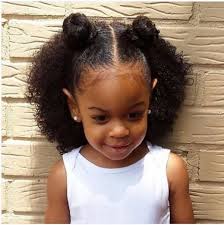 Whether it's the first haircut or one of many, these toddler boy haircuts are cute and cool. Perfect Curly Hair Models For Your Little Princess Kids Curly Hairstyles Kids Hairstyles Girls Black Toddler Girl Hairstyles