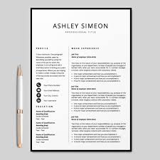 Resume With Cover Letter I Reference Page Included I Career Soko