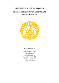 Maybe you would like to learn more about one of these? Doc Komunikasi Dalam Perkantoran Intan Mustika W Academia Edu