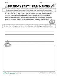 What are 1st grade stem projects? Making Predictions In Fiction Texts Education Com