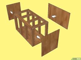 3 Ways To Build An Aquarium Stand Wikihow Aquarium Unterschrank Aquarium Schrank Schrank Bauen