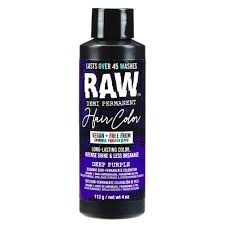 This hair color has a very deep red punctuated by some cool brown or blue shades. Amazon Com Raw Deep Purple Demi Permanent Hair Color Vegan Free From Ammonia Paraben Ppd Lasts Over 45 Washes 4oz Beauty