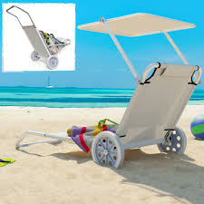 Alu Strandliege Sonnenliege Mit Dach Rader Gartenliege Camping Liegestuhl Rollen Garten Amp Terrasse Mobel L Sonnenliege Sonnenliege Mit Dach Strandliege