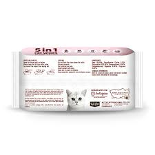 Maybe you would like to learn more about one of these? Kit Cat 5 In 1 Cat Wipes Aloe Vera Scented Naturally For Pets