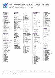 Nice Standardized Home Furniture Checklist This Site Apartment Checklist First Apartment Checklist First Apartment