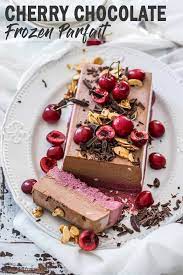 Frozen Cherry Chocolate Parfait Recipe Chocolate Parfait Parfait Recipes Desserts