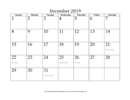 December 2019 Calendar Calendar Printable Calendar July Calendar Printables Calendar Word