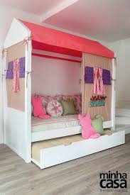 Camas Infantil Com Proteção Lateral E Colchão Casinha Ou Caminha Cama Casa Cama Infantil Projetos Quarto Menina