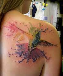 45 Rainbow Tattoos For The Colourful You Rainbow Tattoos Abstract Tattoo Designs Hummingbird Tattoo