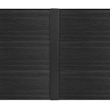 NewTechWood All Weather System 3.1 in. x 1.0 in. x 8 ft. Composite Siding  Butt Joint Trim in Indian Ebony Board US45-8-EB
