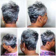 Salt And Pepper Short Hair Short Grey Hair Short Sassy Hair Short Natural Hair Styles