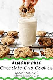 Almond Pulp Chocolate Coconut Cookies Donut Worry Be Healthy Recipe Almond Pulp Almond Pulp Recipes Healthy Dessert Recipes Chocolate