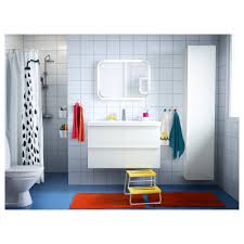 Storjorm White Mirror With Integrated Lighting 80x60 Cm Ikea Mirror With Built In Lights Mirror Wall Living Room Mirror Wall Bedroom