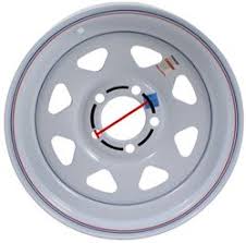 (4, 6, or 8 holes)to measure between the holes on a wheel with an even number of holes, simply measure from the center of one bolt hole to the center of its opposite to determine the diameter of the lug pattern. How To Measure The Bolt Pattern Of A Trailer Wheel Etrailer Com