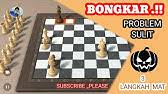 Perhatikan formasi catur di bawah ini. Kunci Jawaban Problem Catur 3 Langkah Mat Kuis Yang Kemarin Youtube